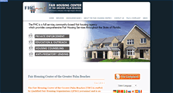 Desktop Screenshot of fairhousingflorida.com